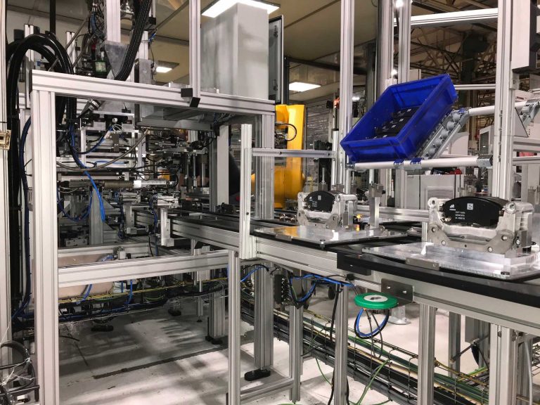 Automotive brake component assembly line ER INGENIERIE, manufacturer
