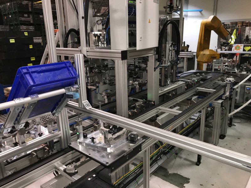 Automotive brake component assembly line ER INGENIERIE, manufacturer