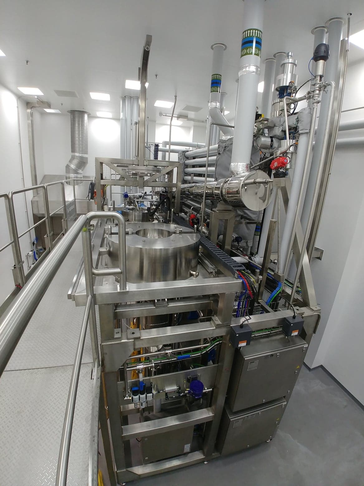 Industrial extraction unit using supercritical CO2 ER INGENIERIE